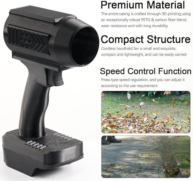 Rotary Air Gun Turbo Jet Fan