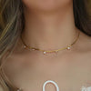 Diamond Snake Chain Necklace