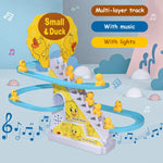Duck Climbing Track Set  Musical Toy with Lights & Sound