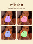 Pear Shape Night Lamps Silicone 7 Colors changing - USB Charging