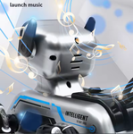 Remote & Watch Control Stunt Spray Robot Dog