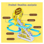 Duck Climbing Track Set  Musical Toy with Lights & Sound