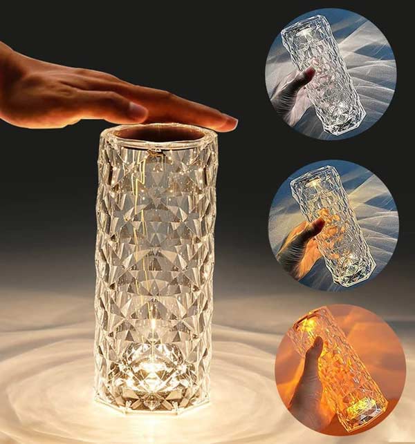 Crystal Diamond Lamp