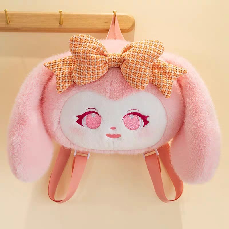 🎀New Doll Plush Fluffy Large Bagpacks🎀