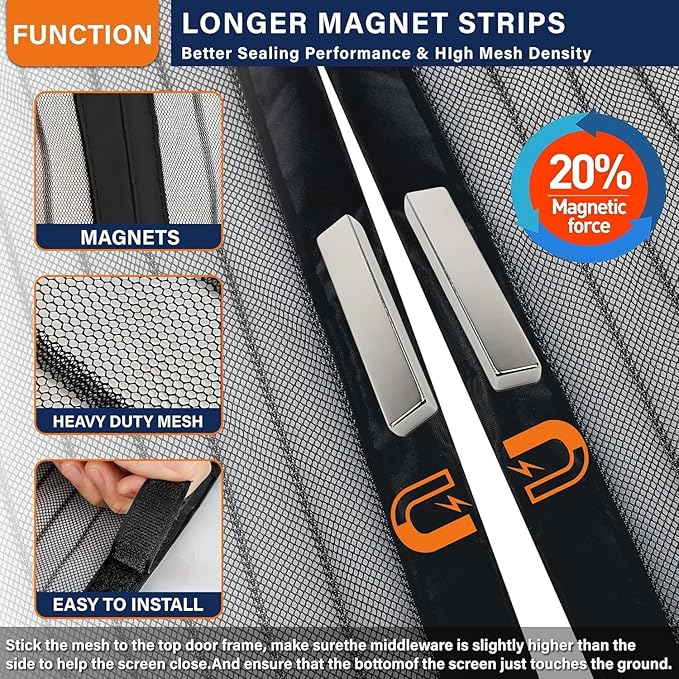Magnetic Screen Door