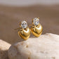 Sweet Heart Stud Earrings