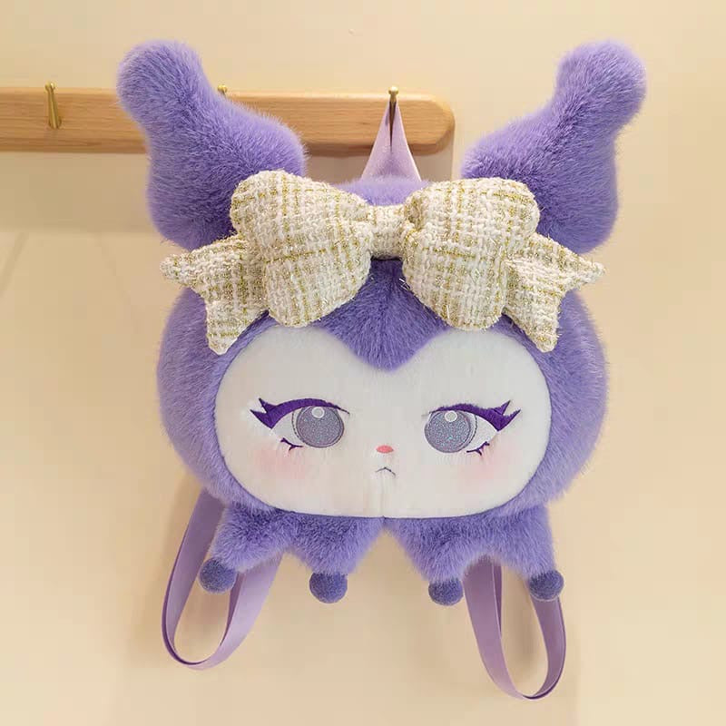 🎀New Doll Plush Fluffy Large Bagpacks🎀