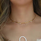 Diamond Snake Chain Necklace