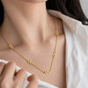 Infinity Gold Necklace