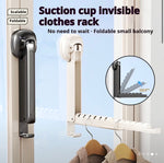 Foldable Wall-Mounted Clothes Drying Rack