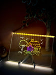 LED Glow Drawing Board for Kids