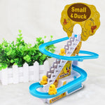 Duck Climbing Track Set  Musical Toy with Lights & Sound