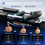 Adjustable 40-100lb Chest Trainer Workout Equipment Triceps & Shoulder Workout Twister Arm Trainer