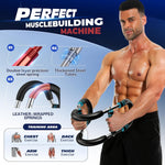 Adjustable 40-100lb Chest Trainer Workout Equipment Triceps & Shoulder Workout Twister Arm Trainer