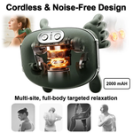 Neck & Shoulder Massager, 3 Massage Mode, 2 Heat Function, Simulated with Human Hand Design For Neck, Shoulder, Back, Legs. (Imported)